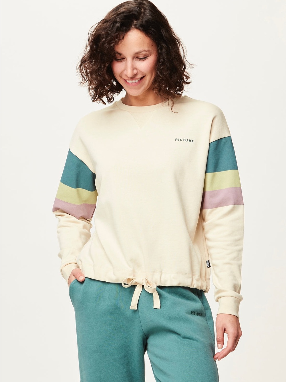 Picture trisse creme brulee sweater organic cotton Crewneck Size small